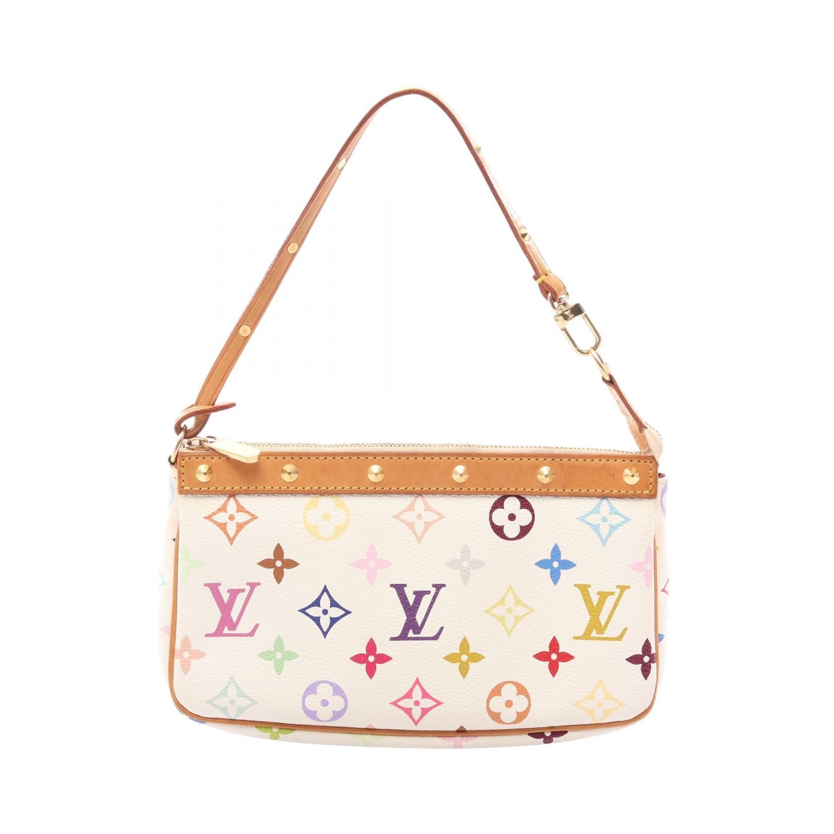 Louis Vuitton Pochette Accessoires Monogram Multicolore Handbag