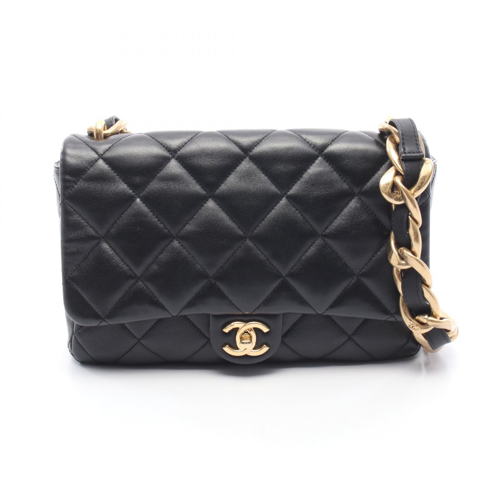 Chanel Large Flapbag Leather Shoulder Bag