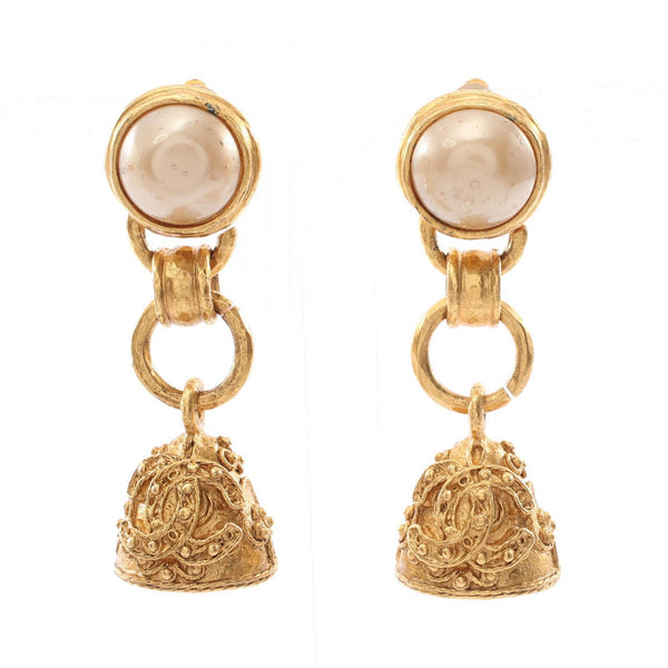 Chanel Coco Mark Bell Earrings