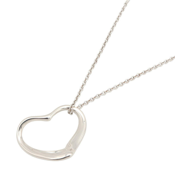 Tiffany&Co. Open Heart Silver925 Necklace