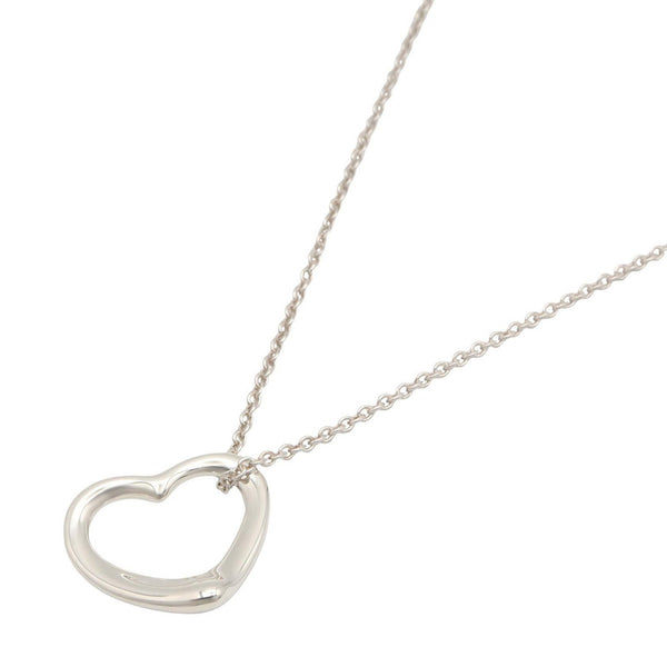 Tiffany & Co. Open Heart Silver Necklace