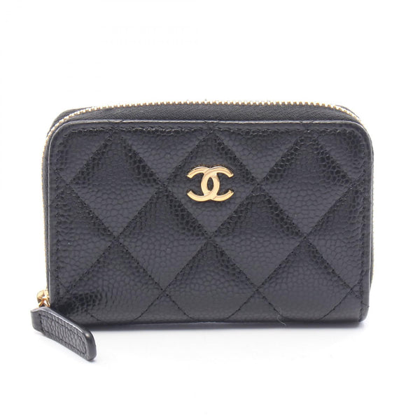Chanel Classic Zip Coin Purse Caviar Leather Coin Case