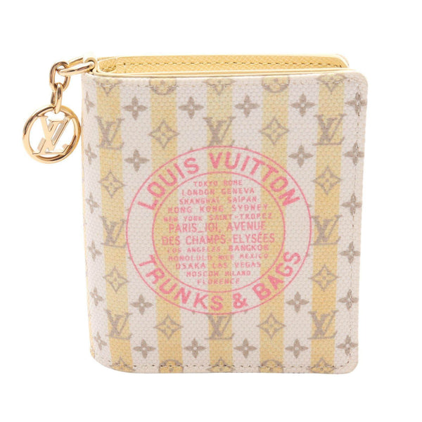 Louis Vuitton Pocket Wallet PVC Coated Canvas Wallet