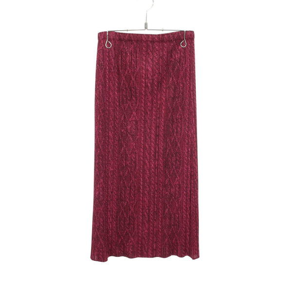 PLEATS PLEASE Pleated Polyester Skirt