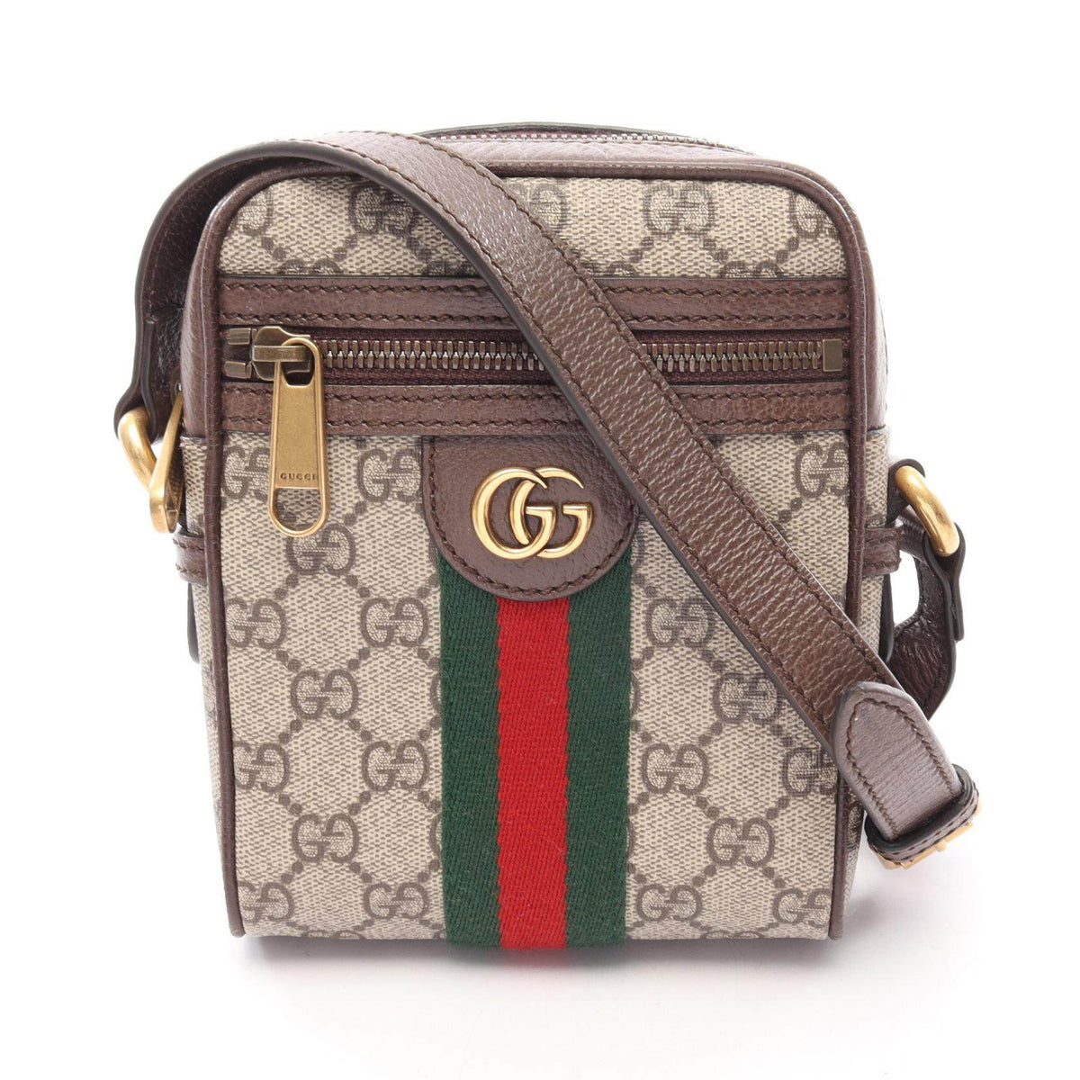 GUCCI Ophidia GG Supreme Coated Canvas Shoulder Bag