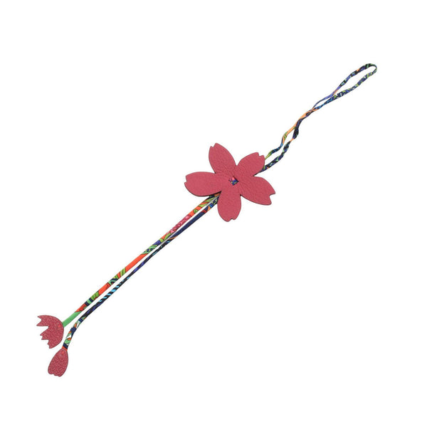 Hermes Petit H Sakura Charm Leather Charm