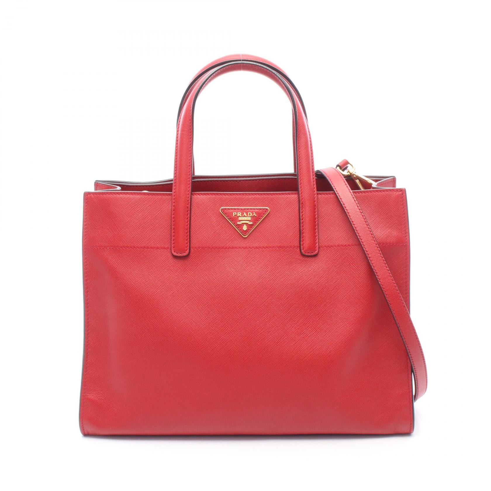 Prada SAFFIANO SOFT 2way handbag