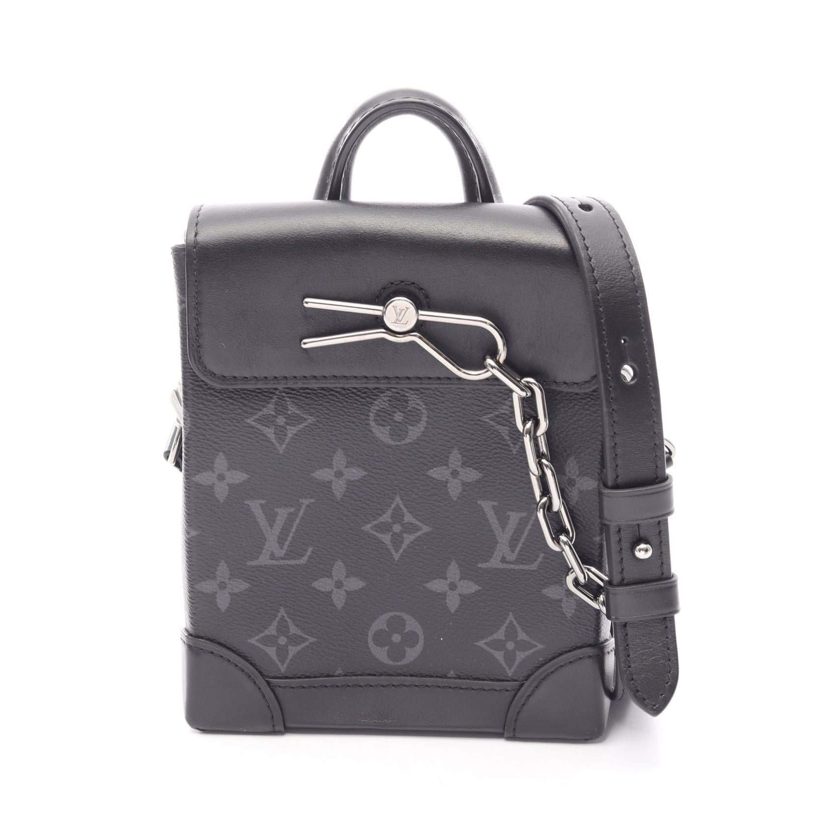 Louis Vuitton Nano Steamer Monogram Eclipse shoulder bag