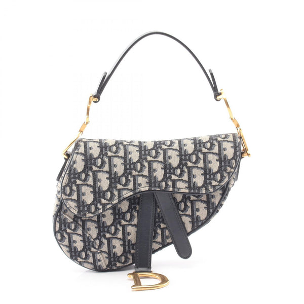 Dior Saddle Mini Oblique Jacquard Canvas Handbag