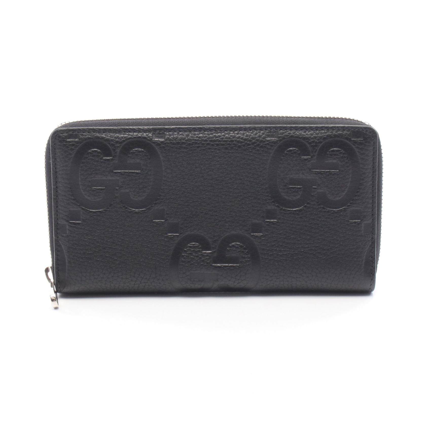 Gucci Jumbo GG Leather Long Wallet