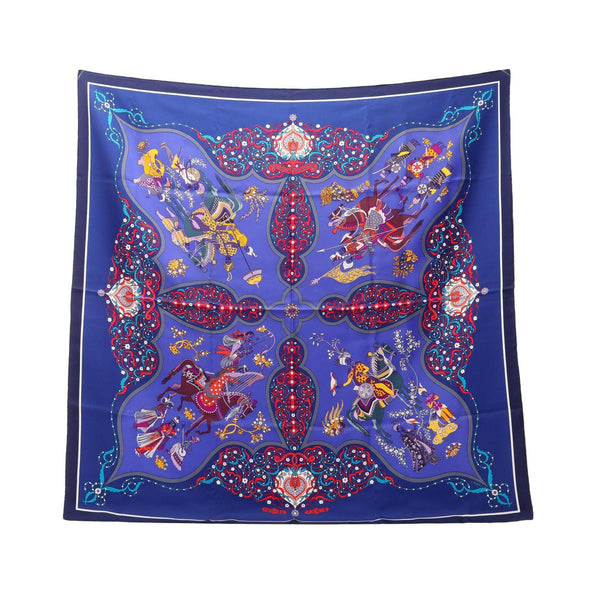 Hermes Carre90 Poesie Persane Silk Scarf