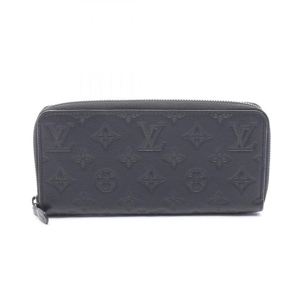 Louis Vuitton Zippy Wallet Horizontal Monogram Shadow Leather Long Wallet