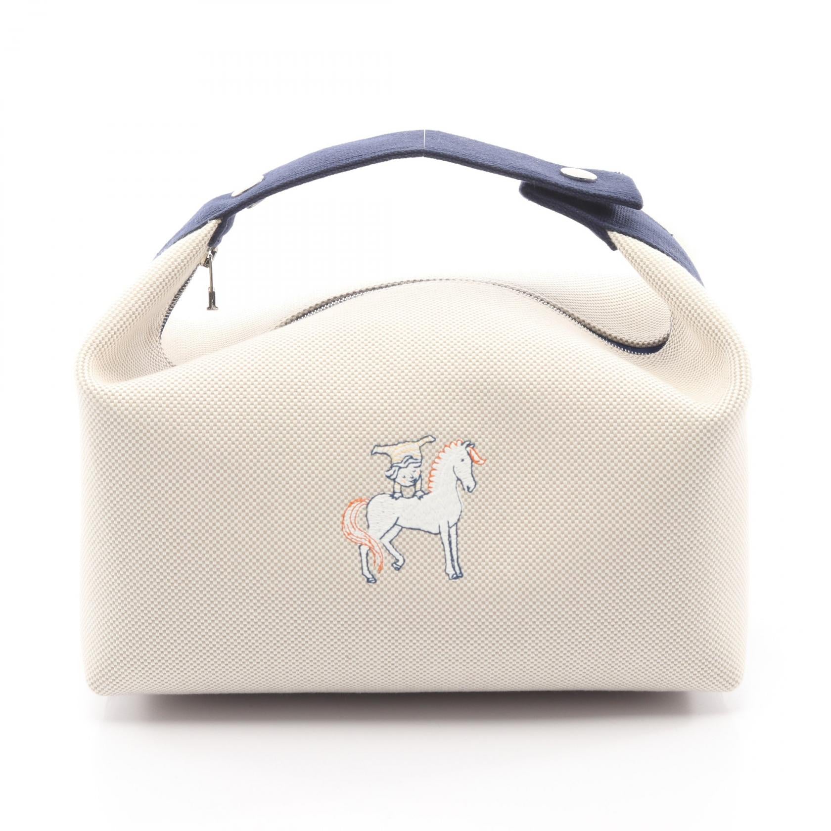 Hermes Bride a Brac GM Canvas Handbag