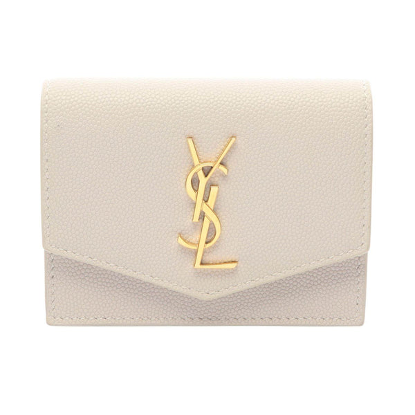 Saint Laurent Paris Uptown Leather Card Case