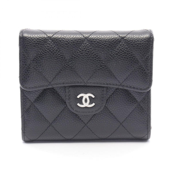 CHANEL Classic Small Flap Wallet Caviar Skin Wallet