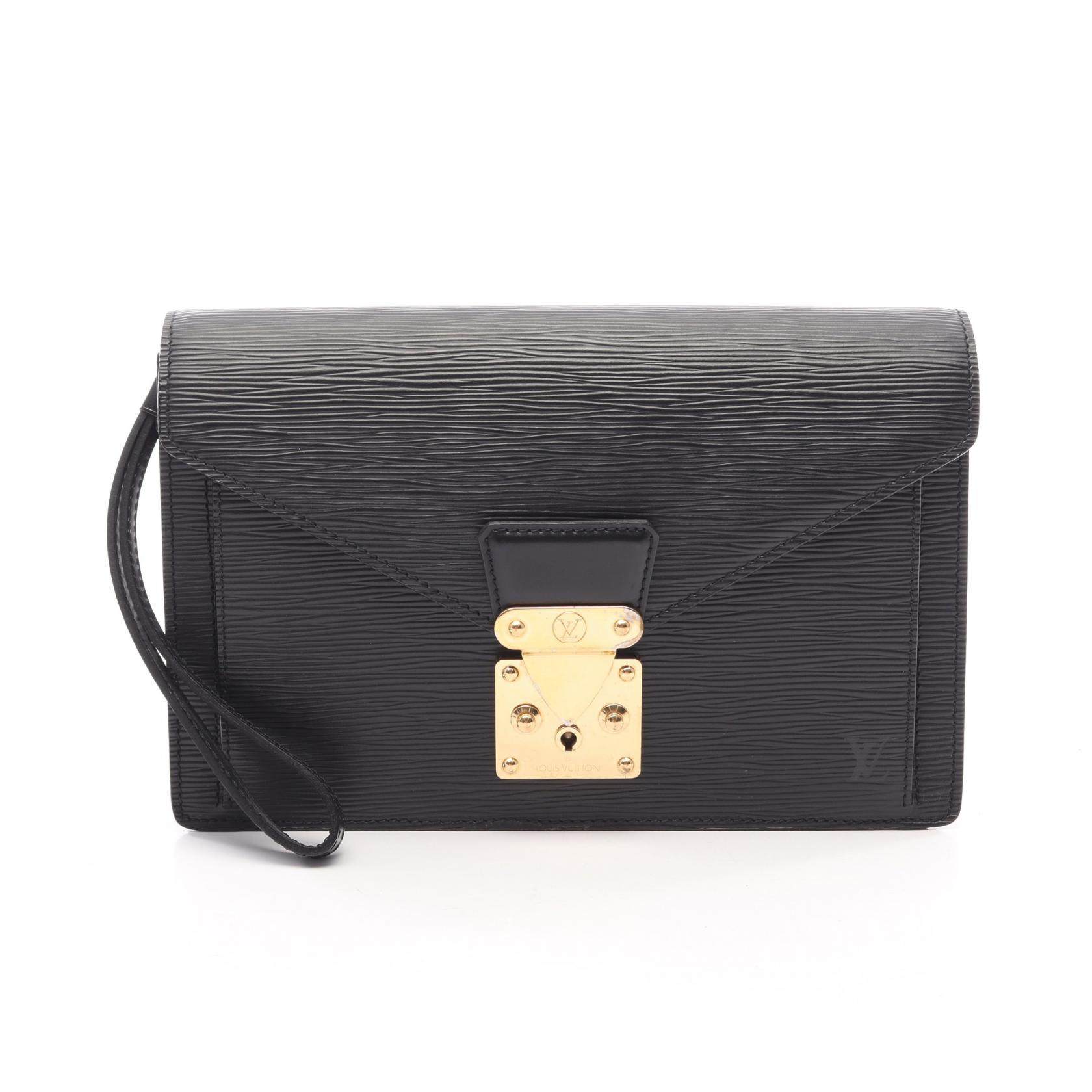 Louis Vuitton Sèrie Dragonne Epi clutch bag