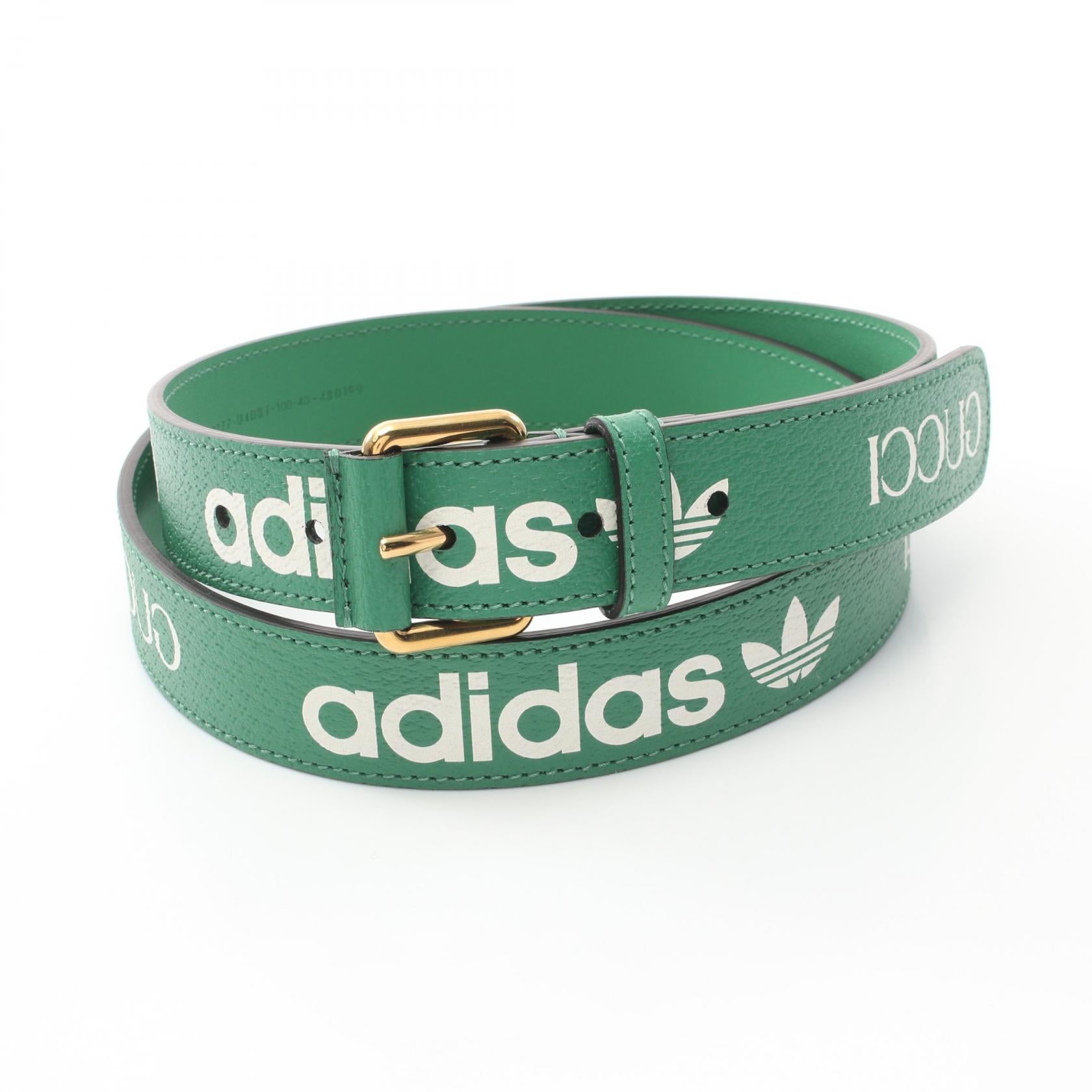 Gucci GUCCI × adidas Leather Belt