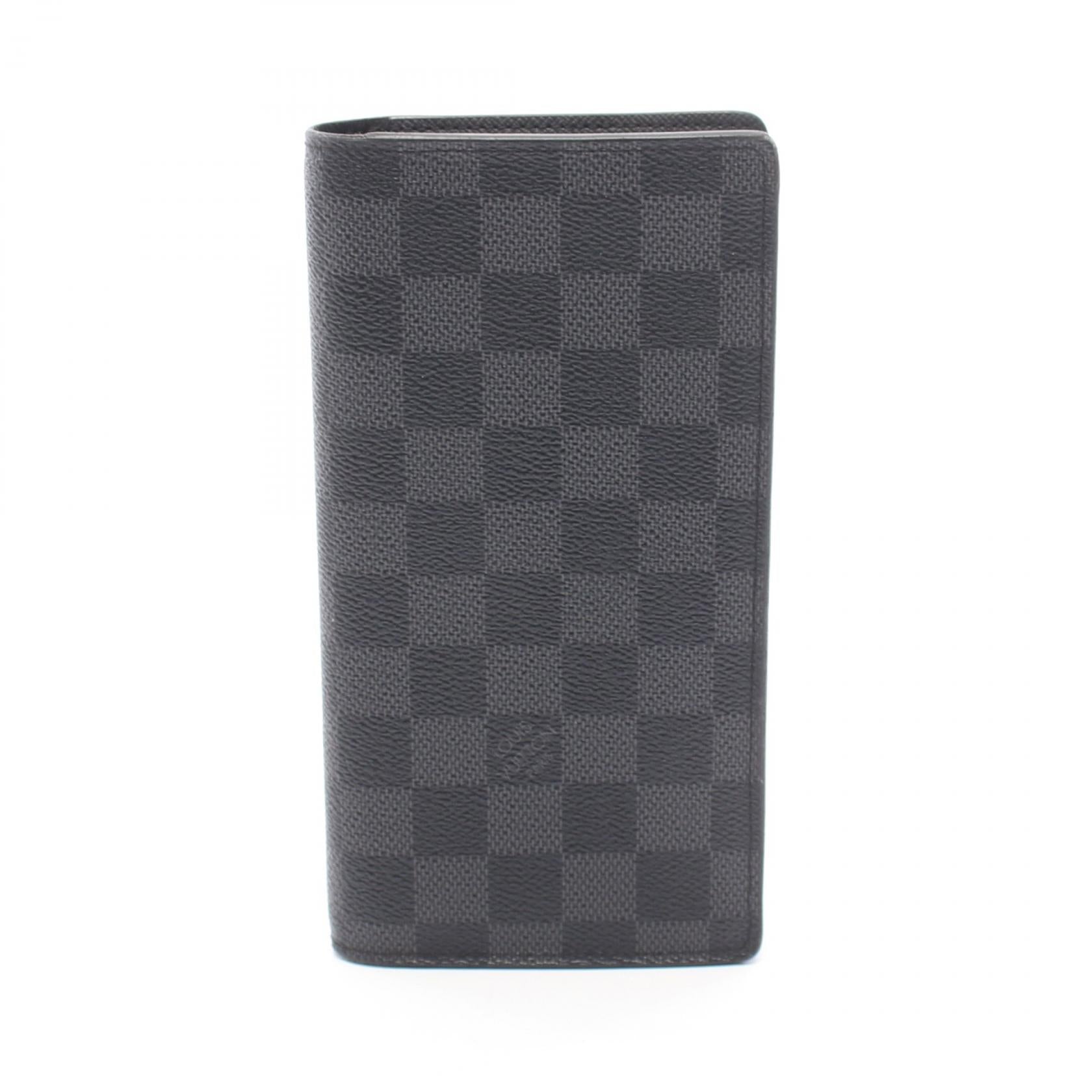 Louis Vuitton Portefeuille Brazza Damier Graphite Long Wallet