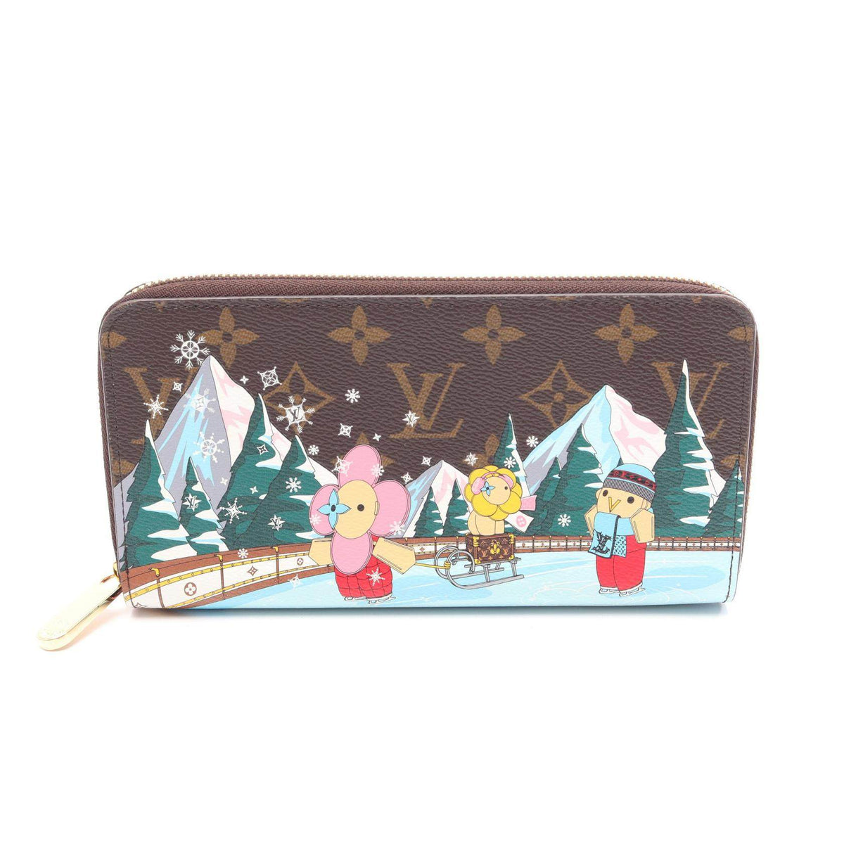 Louis Vuitton Zippy Wallet Monogram Vivienne Long Wallet