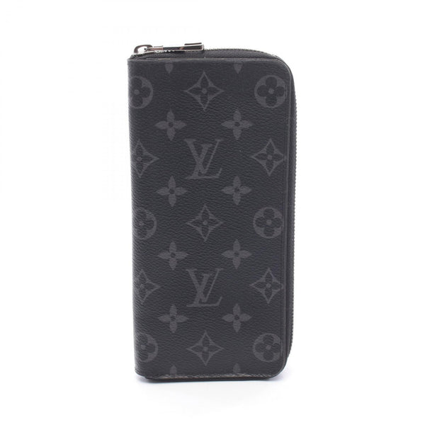 Louis Vuitton Zippy Wallet Vertical Monogram Eclipse Long Wallet