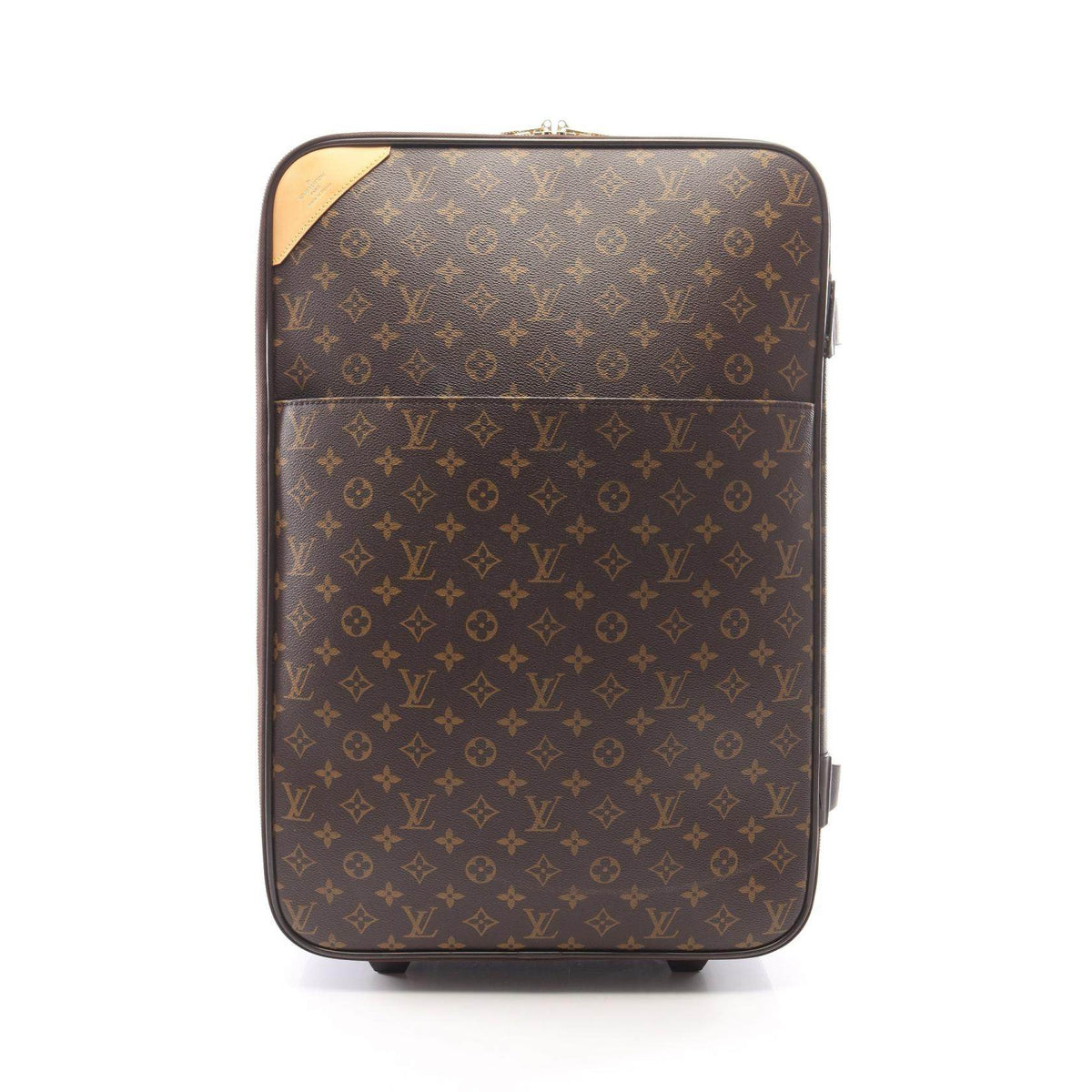 Louis Vuitton Pegase 55 Monogram Coated Canvas Suitcase