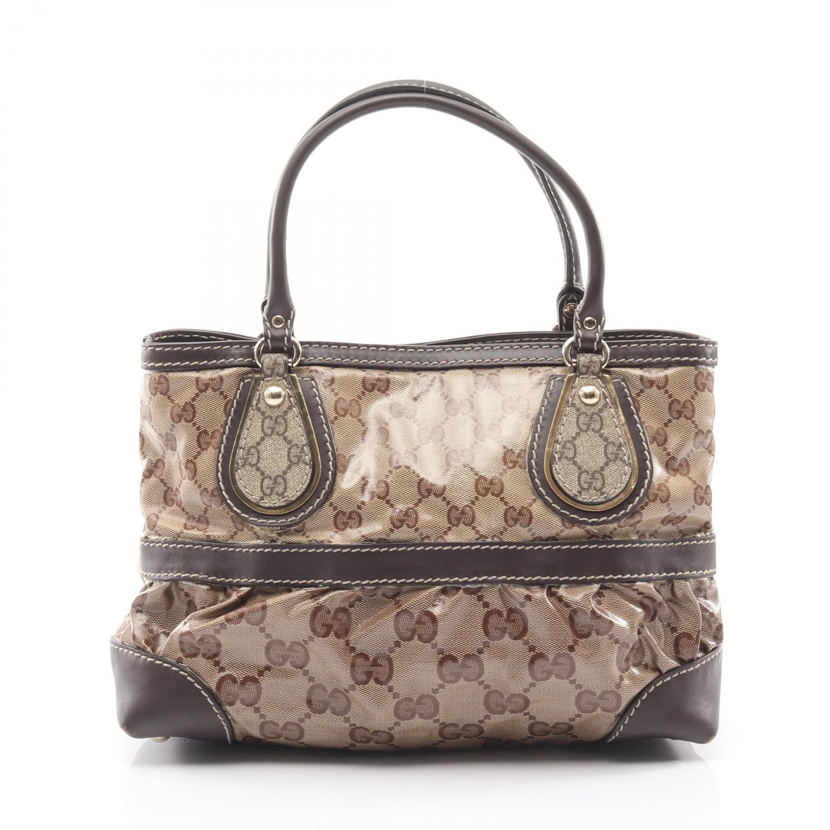 Gucci GG Crystal Coated Canvas Tote Bag