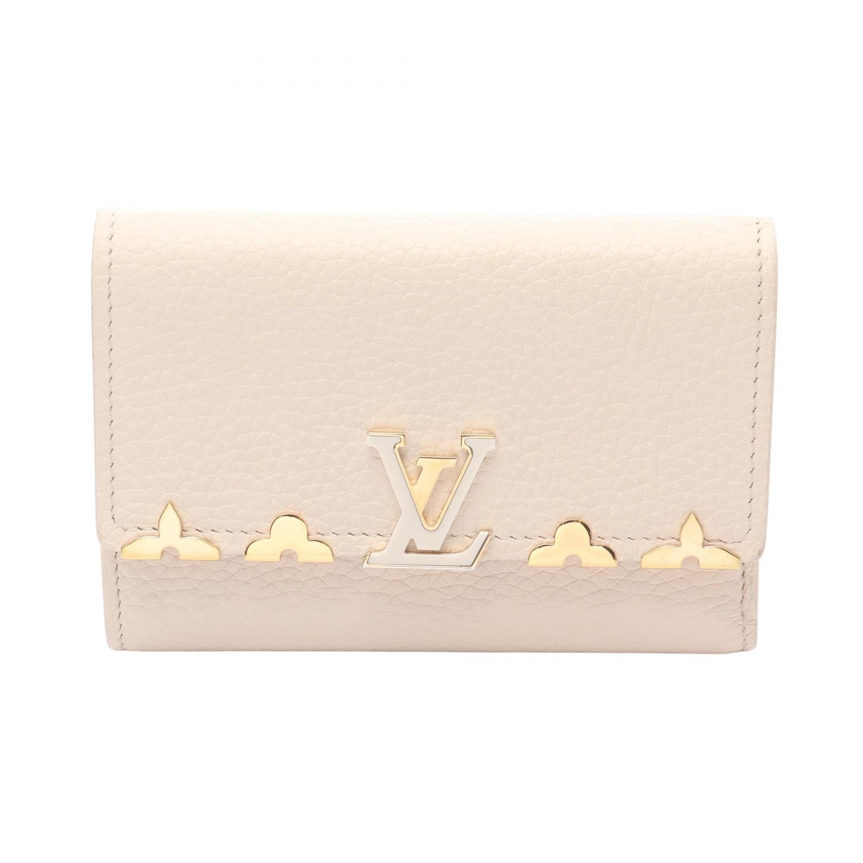 Louis Vuitton Portefeuille Capucines Compact Leather Wallet