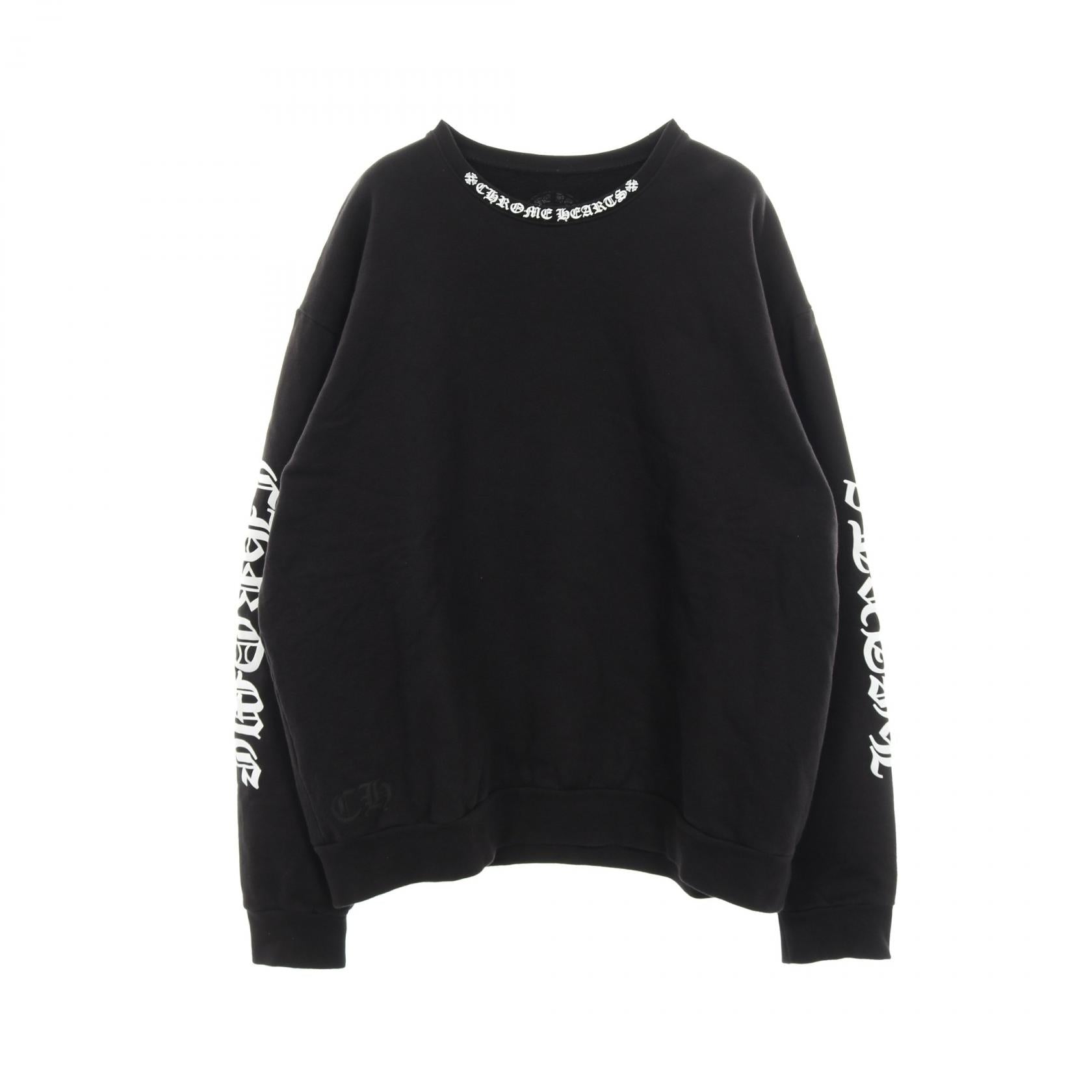 Chrome Hearts Neck Logo Cotton Sweatshirt