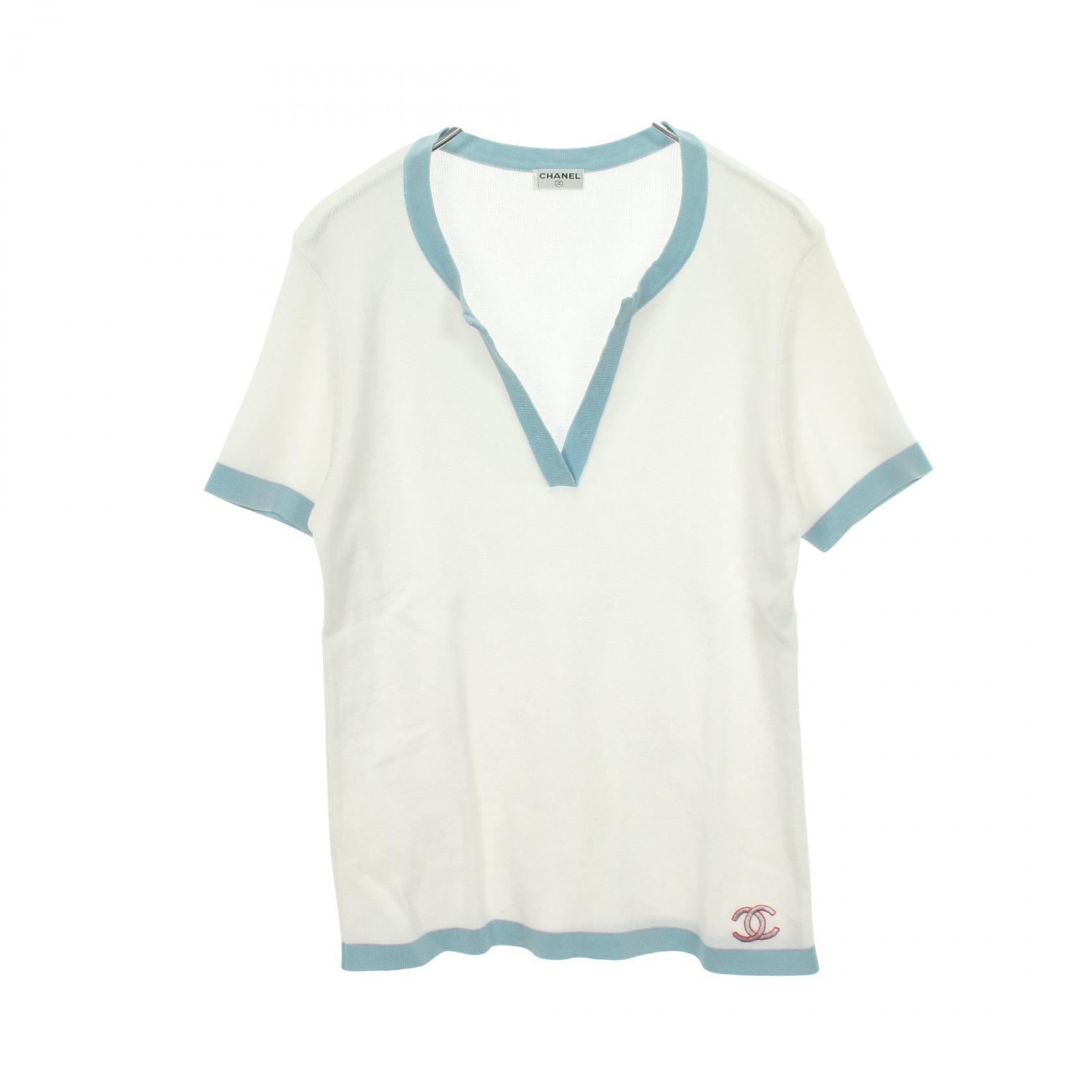 Chanel Short Sleeve Knit Top