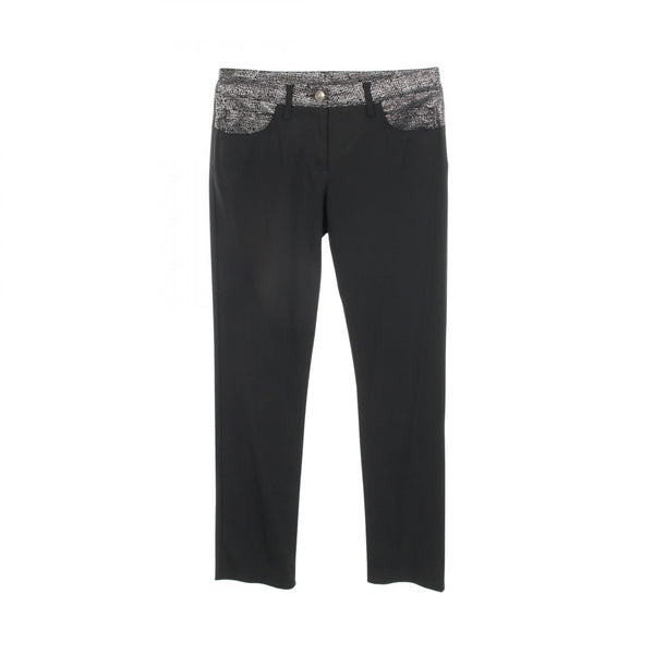 Chanel Lion Button Wool Elastane Pants
