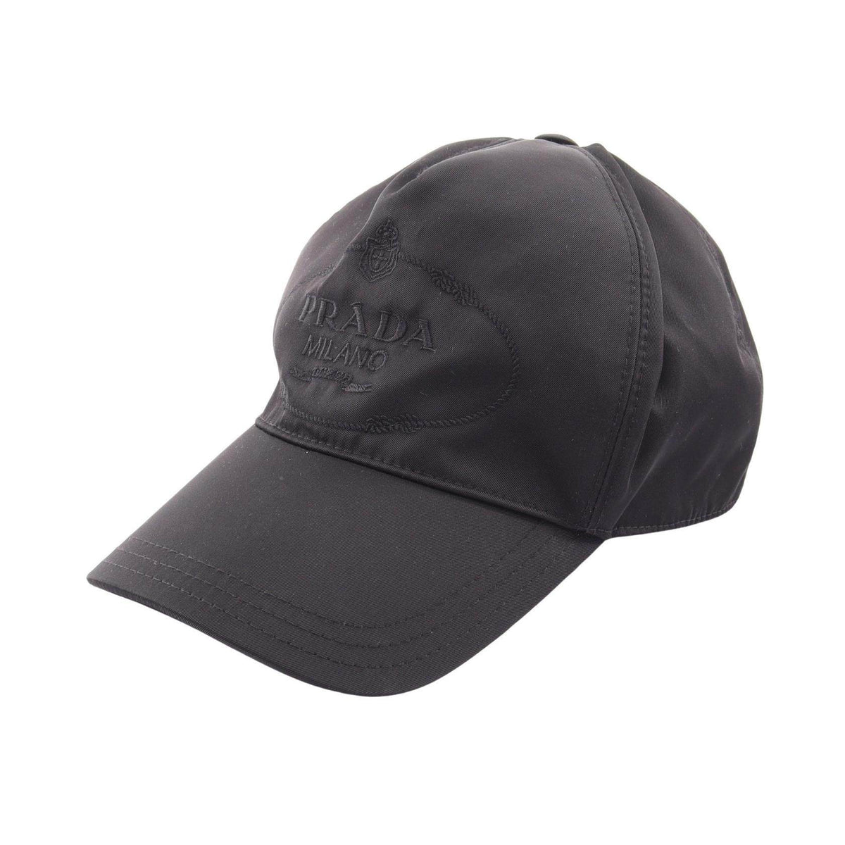 Prada Logo Embroidered Nylon Cap