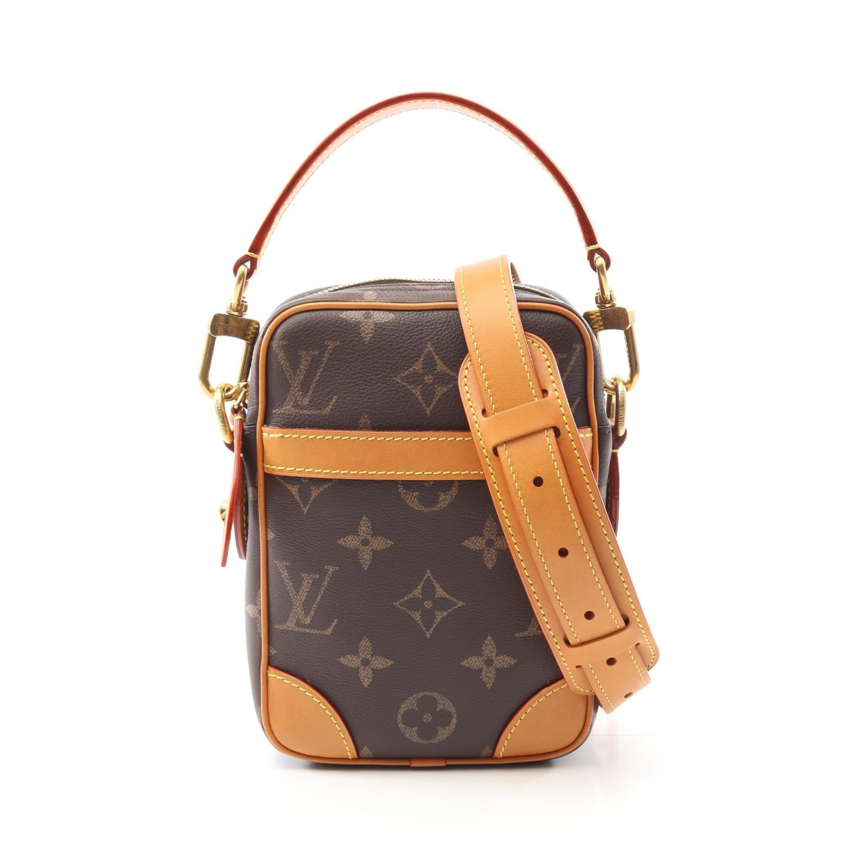 Louis Vuitton Danube Monogram Coated Canvas Handbag