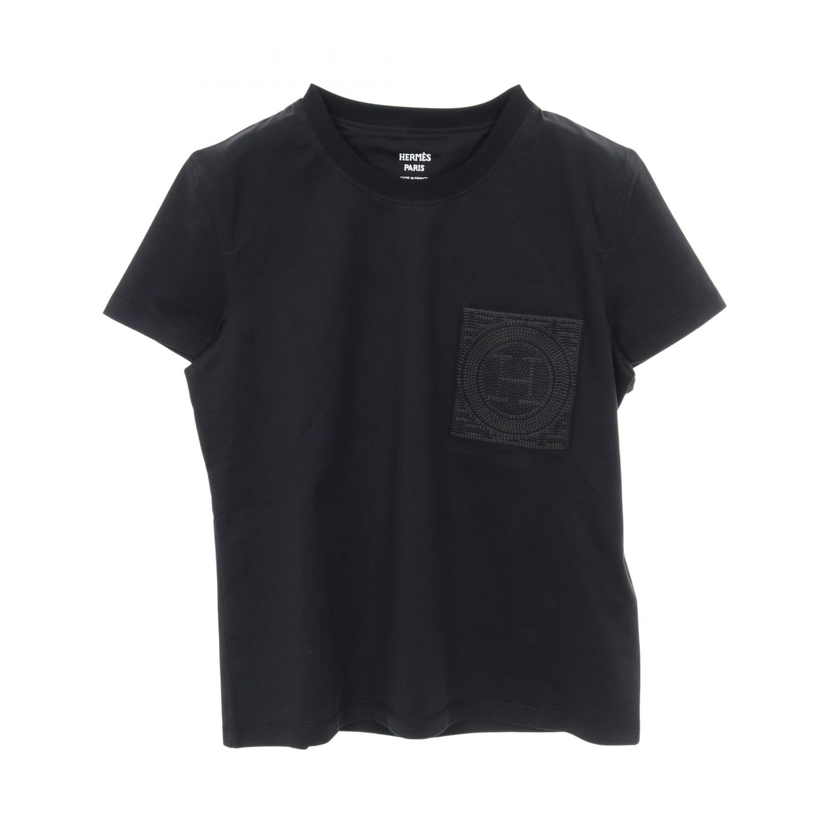 Hermes H Embroidery Cotton Top