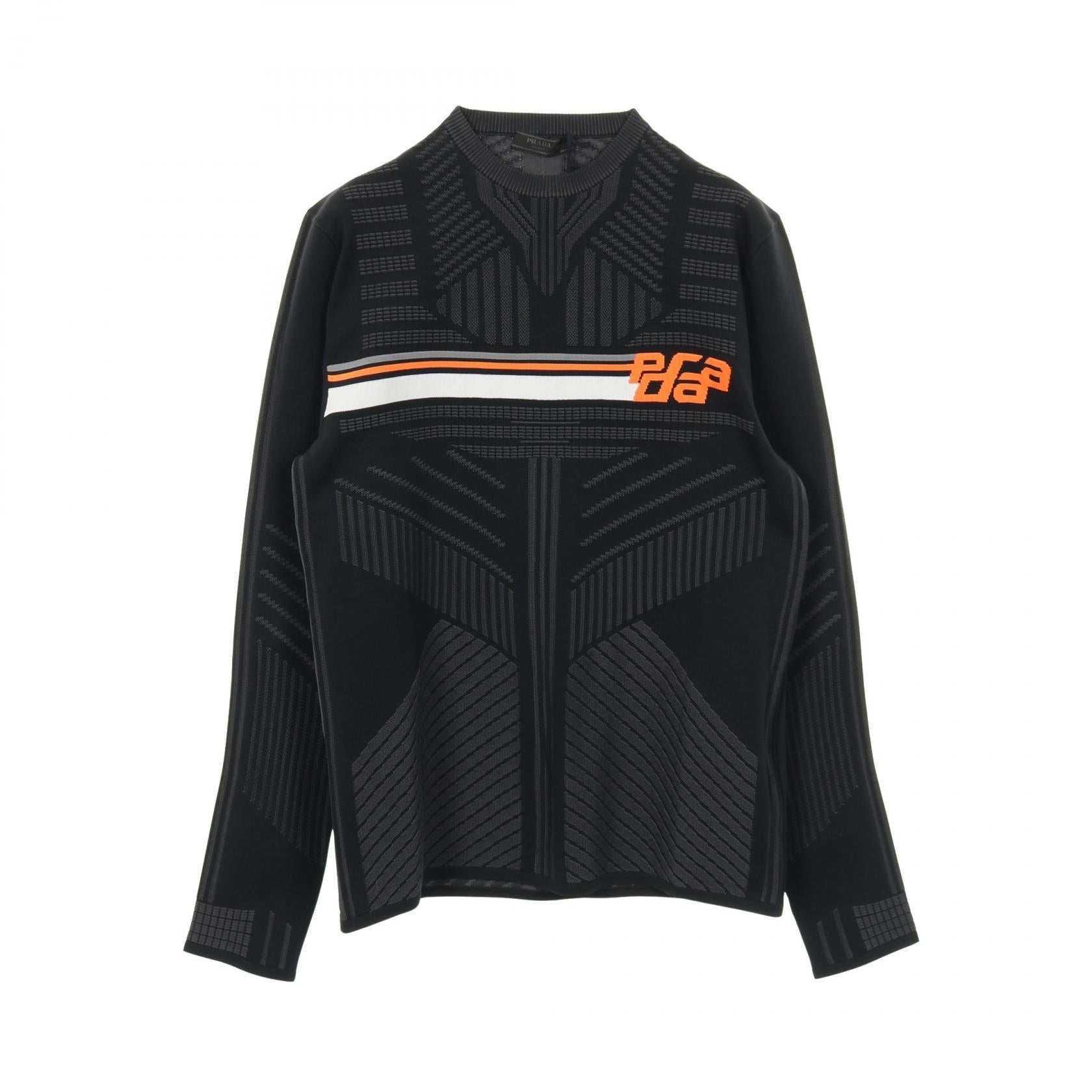 Prada Technical Knit Polyester Sweatshirt