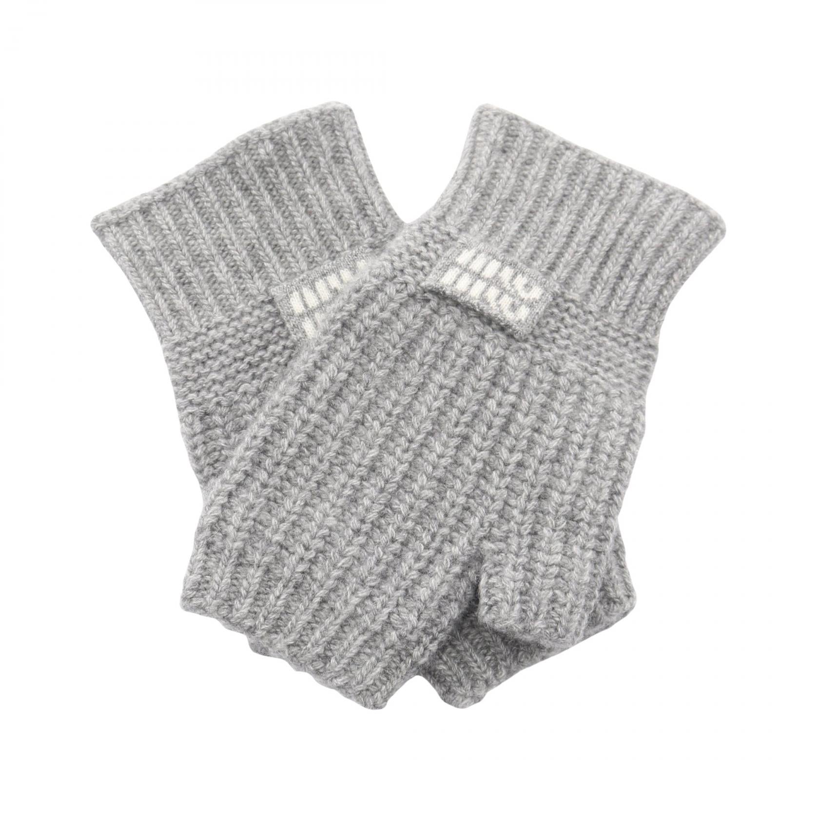 Miu Miu Wool Cashmere Gloves