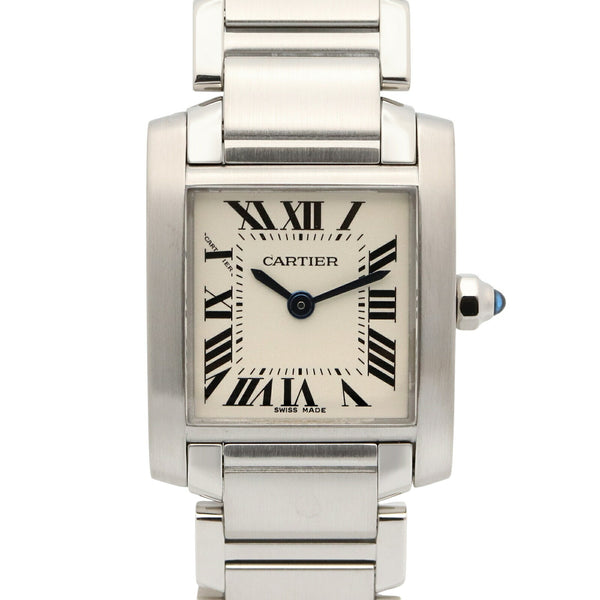Cartier Tank Francaise Stainless Steel Watch