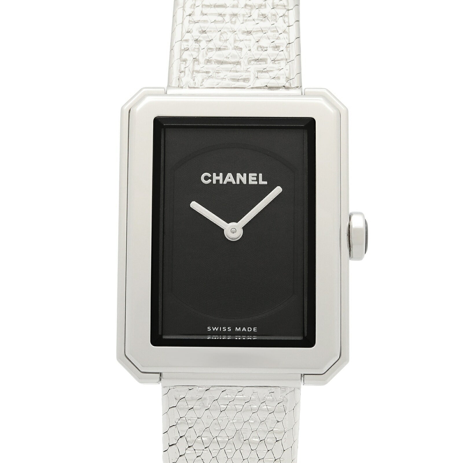 CHANEL Boyfriend Tweed Stainless Steel Watch
