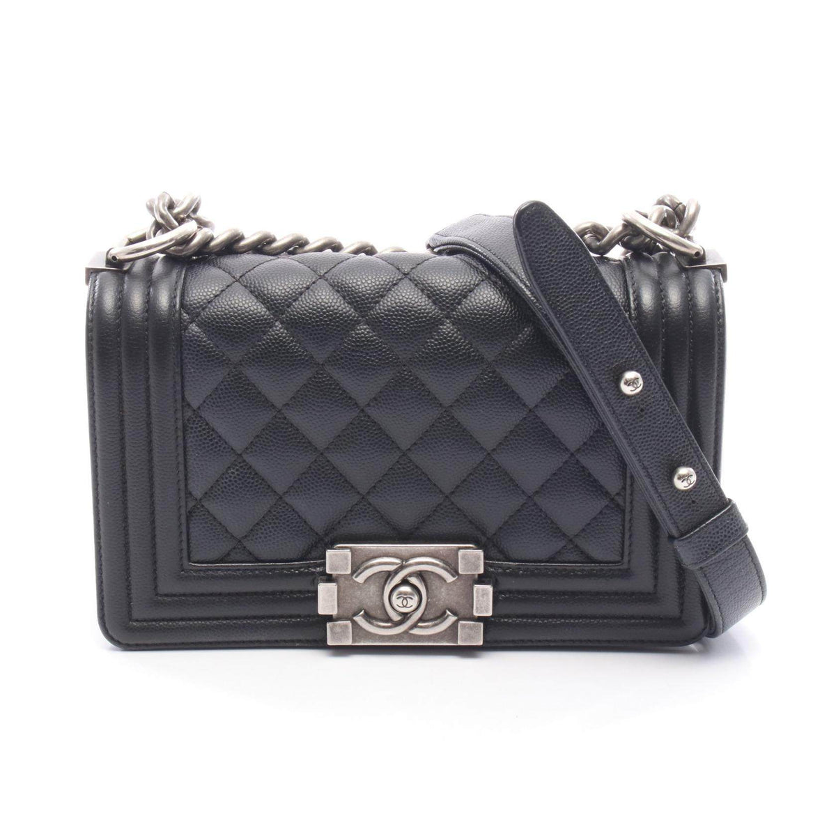 CHANEL Boy Chanel Calf Shoulder Bag
