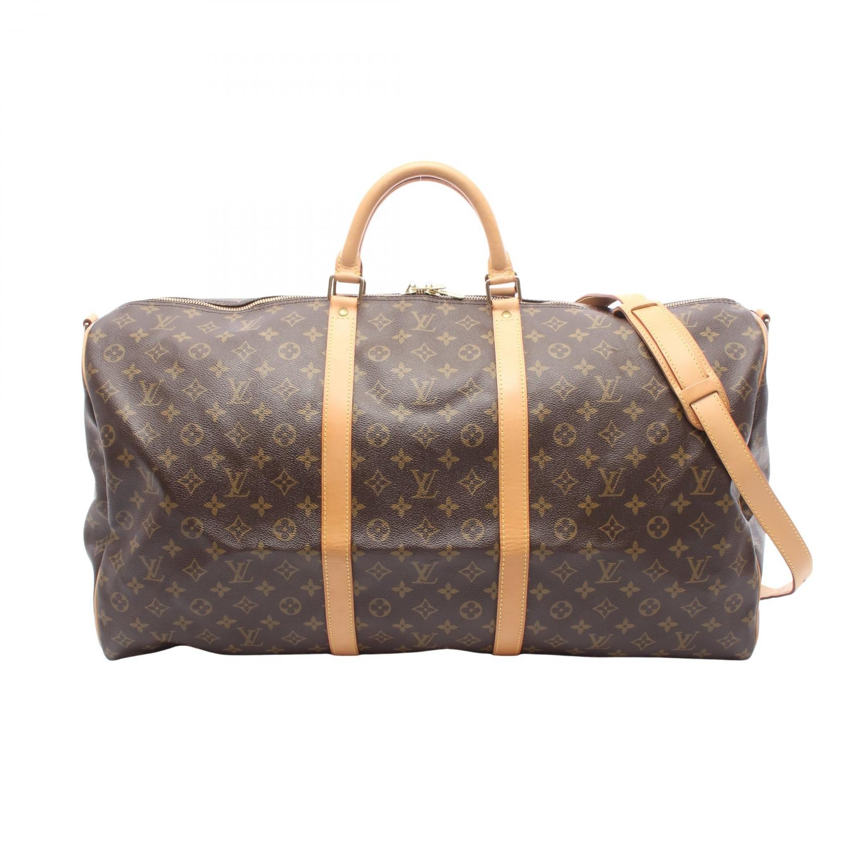 Louis Vuitton Keepall Bandouliere Monogram Boston Bag