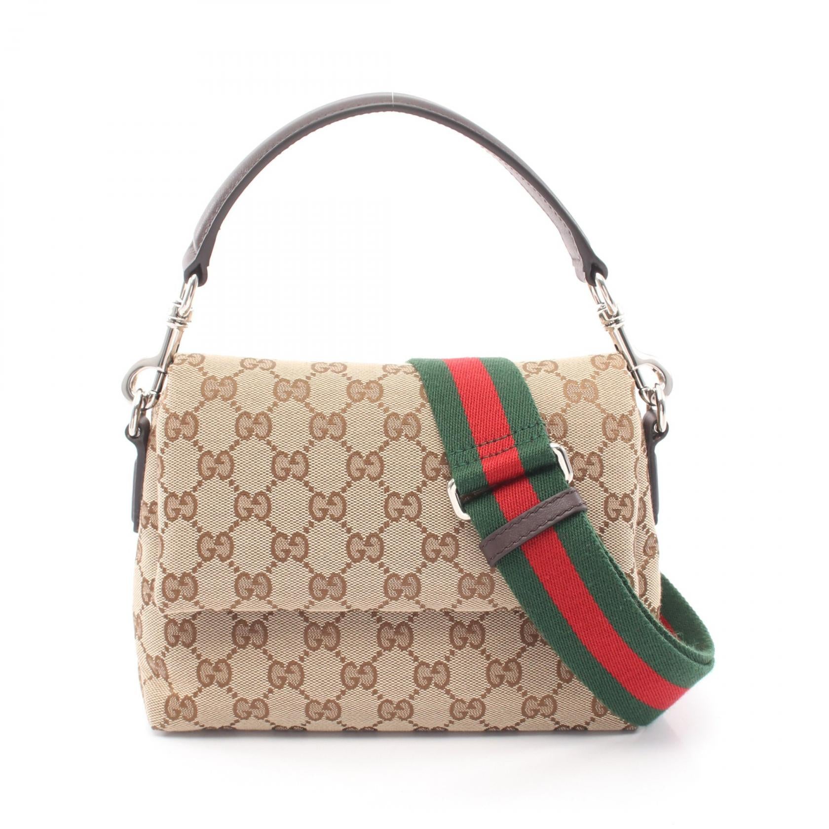 Gucci GG Canvas 2way Handbag