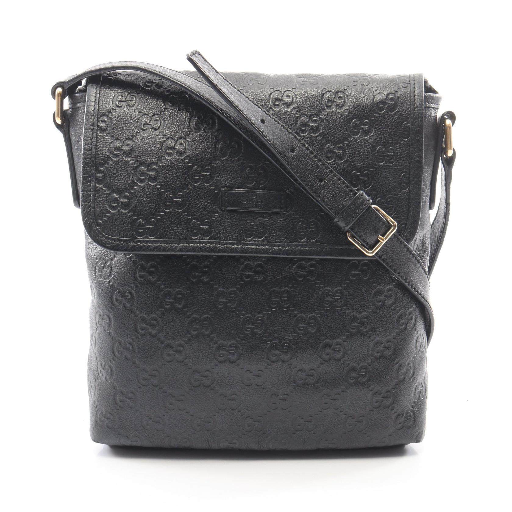 Gucci Guccissima Leather Shoulder Bag