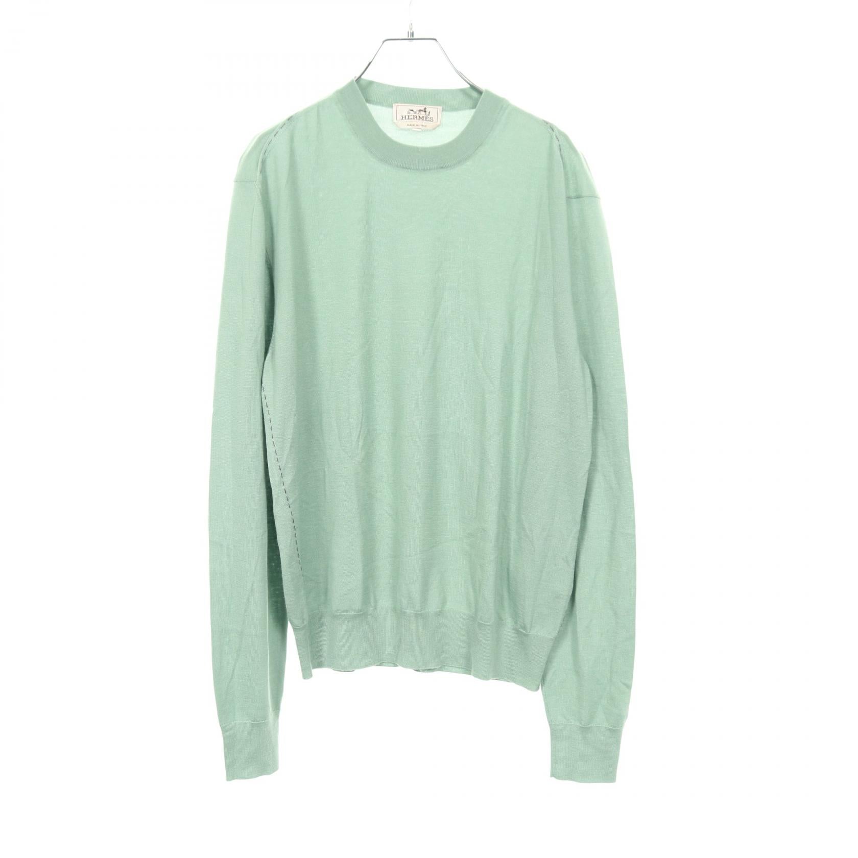 Hermes Silk Cashmere Knit Top