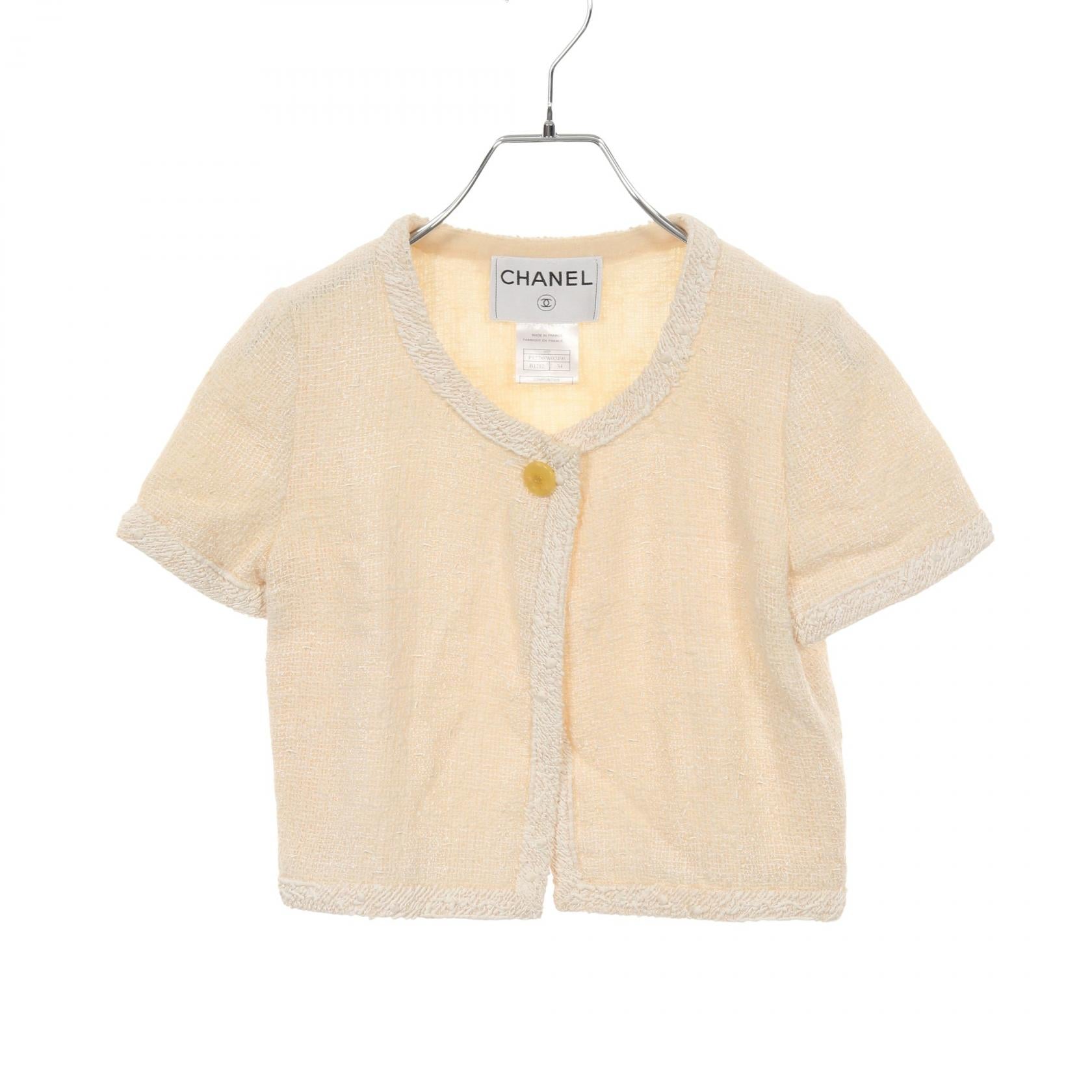 Chanel Coco Mark Tweed Outerwear