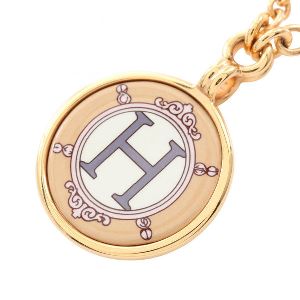 Hermes Medaille Blason Necklace