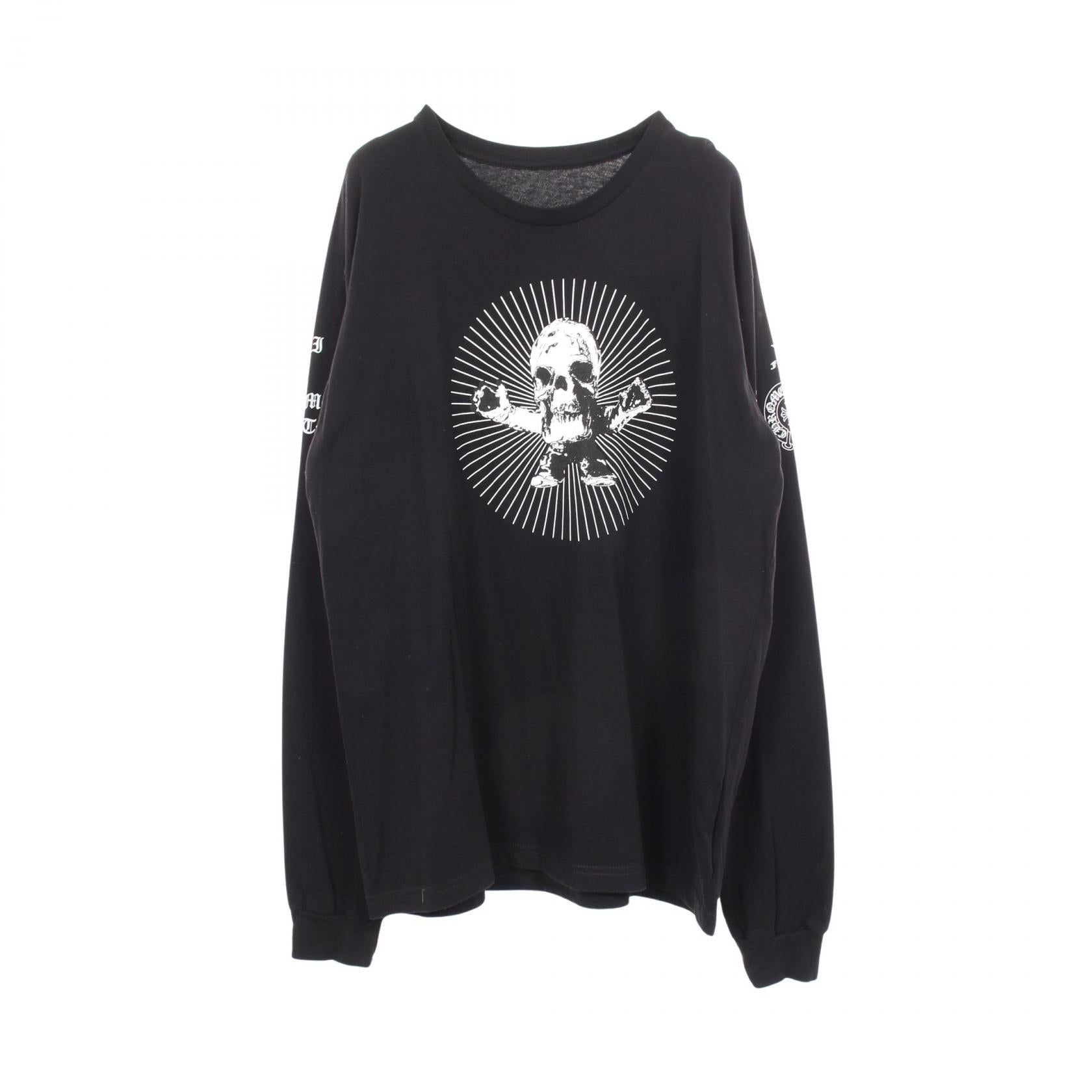 CHROME HEARTS FOTI HARRIS TEETER Cotton Long Sleeve T Shirt