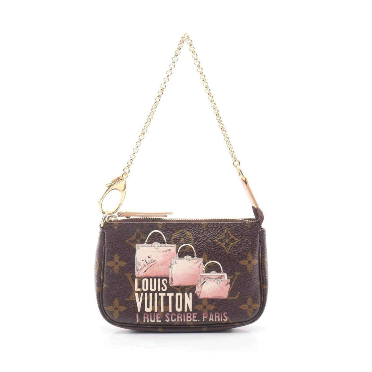 Louis Vuitton Mini Pochette Accessoires Monogram Handbag