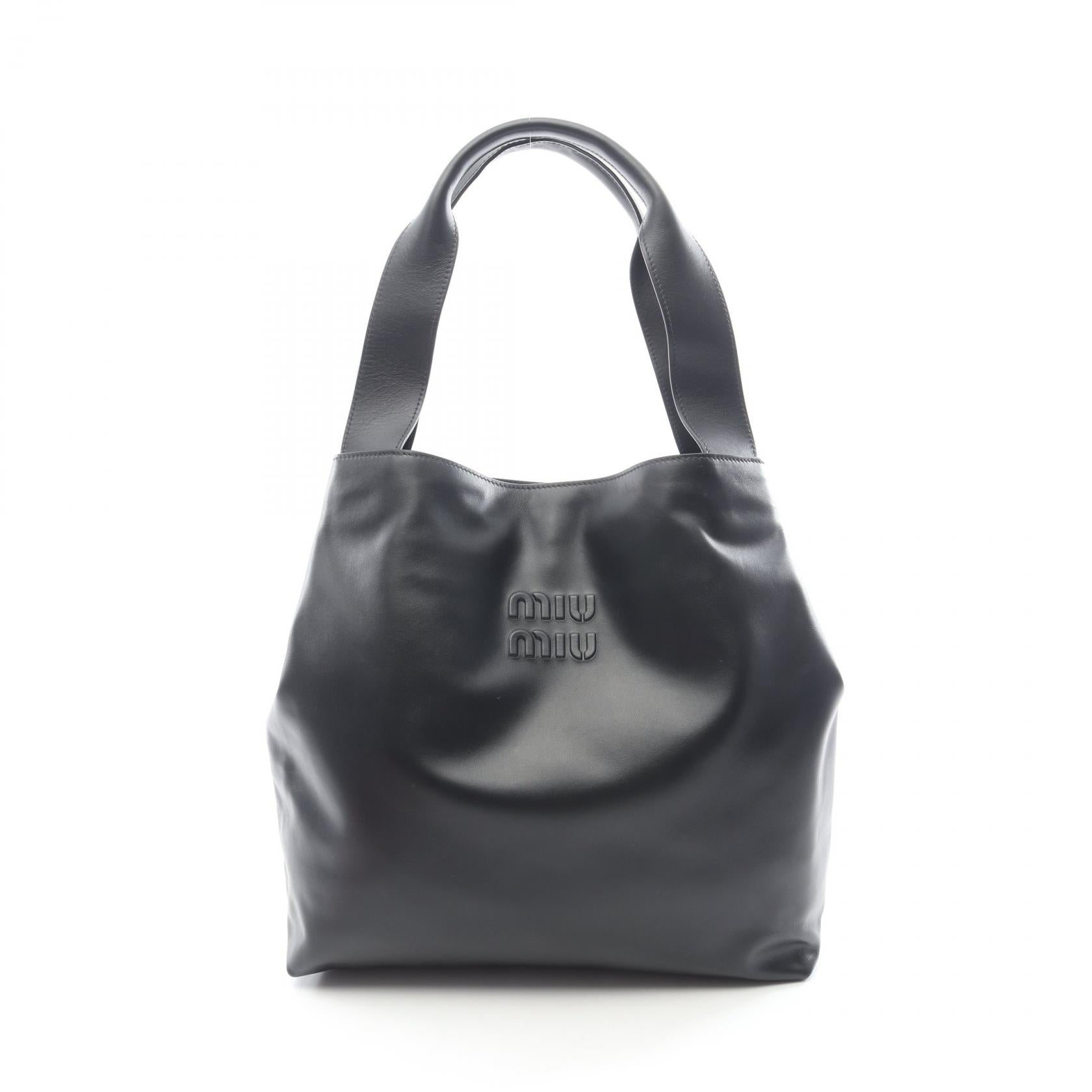 Miu Miu Leather Tote Bag