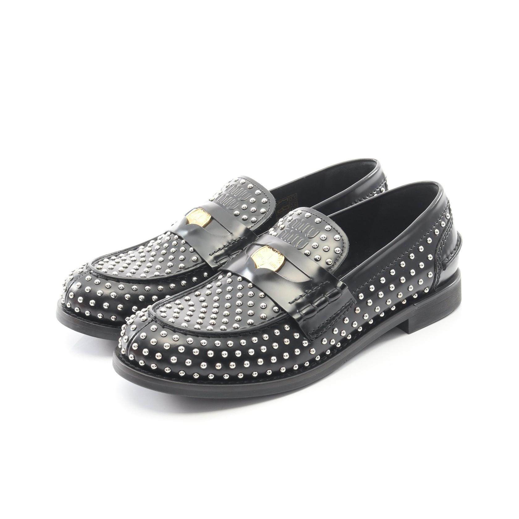 Miu Miu Leather Loafers