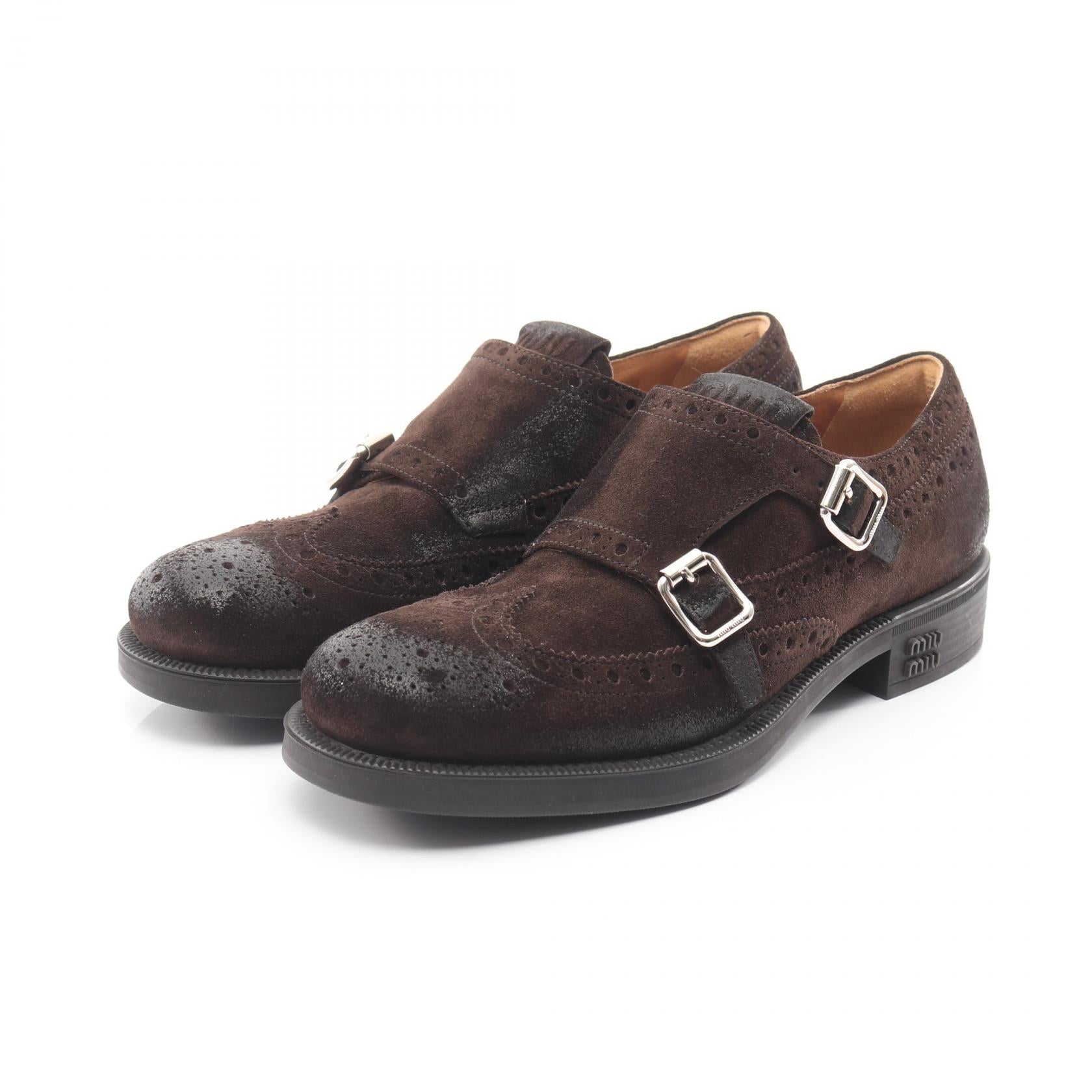 Miu Miu Churchs SCAMOSCIATO OLD Suede Shoes