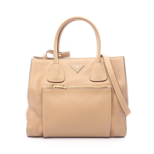 Prada VIT DAINO Leather Handbag